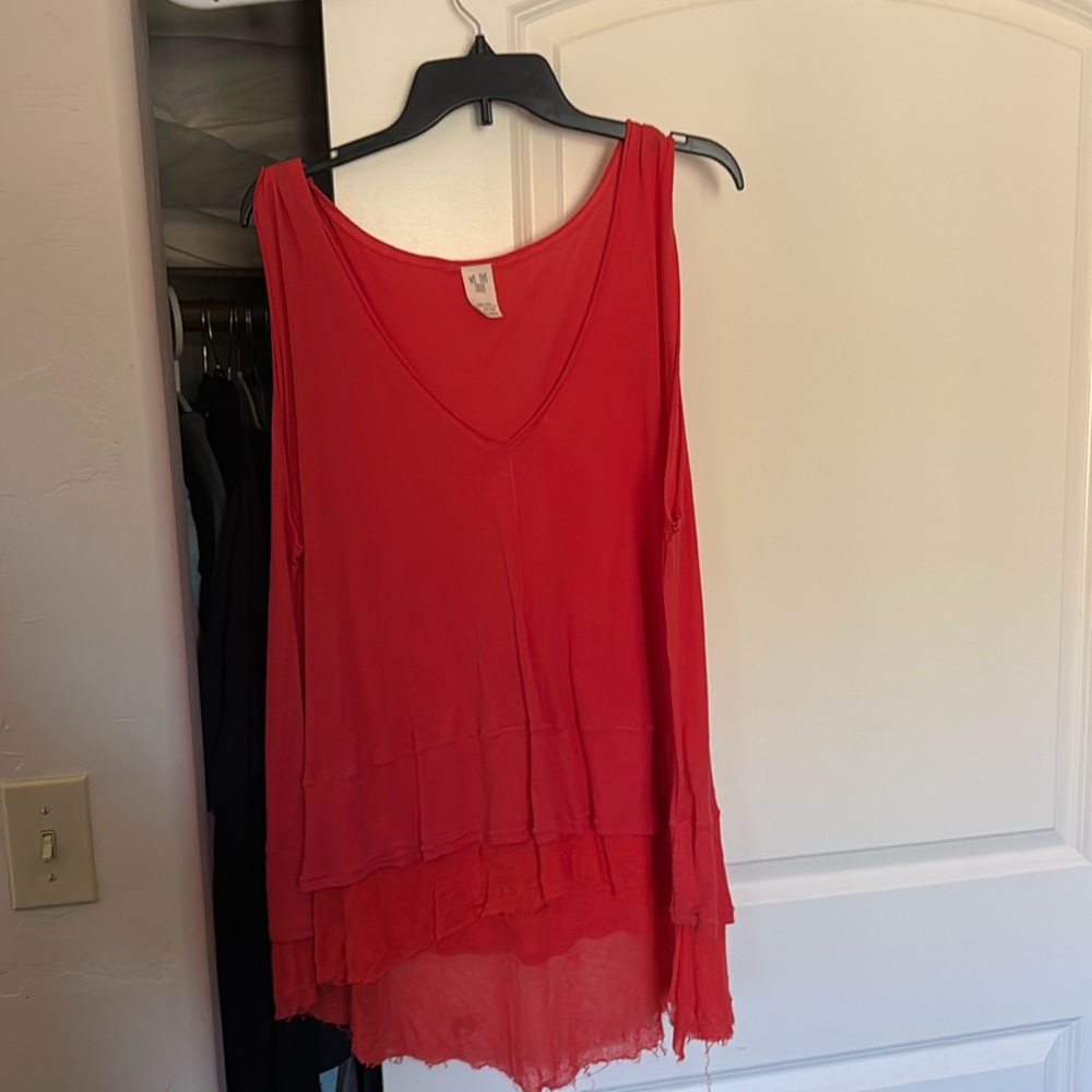 New we the free orange tank L